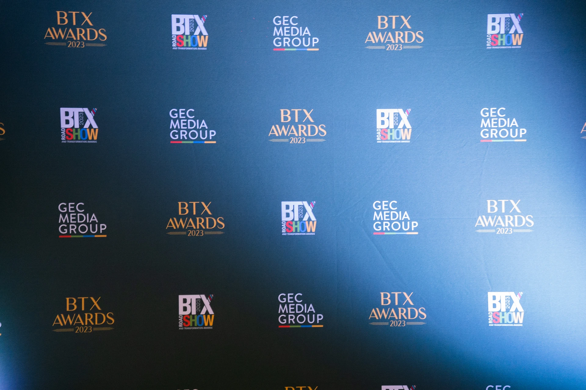 BTX Awards backdrop